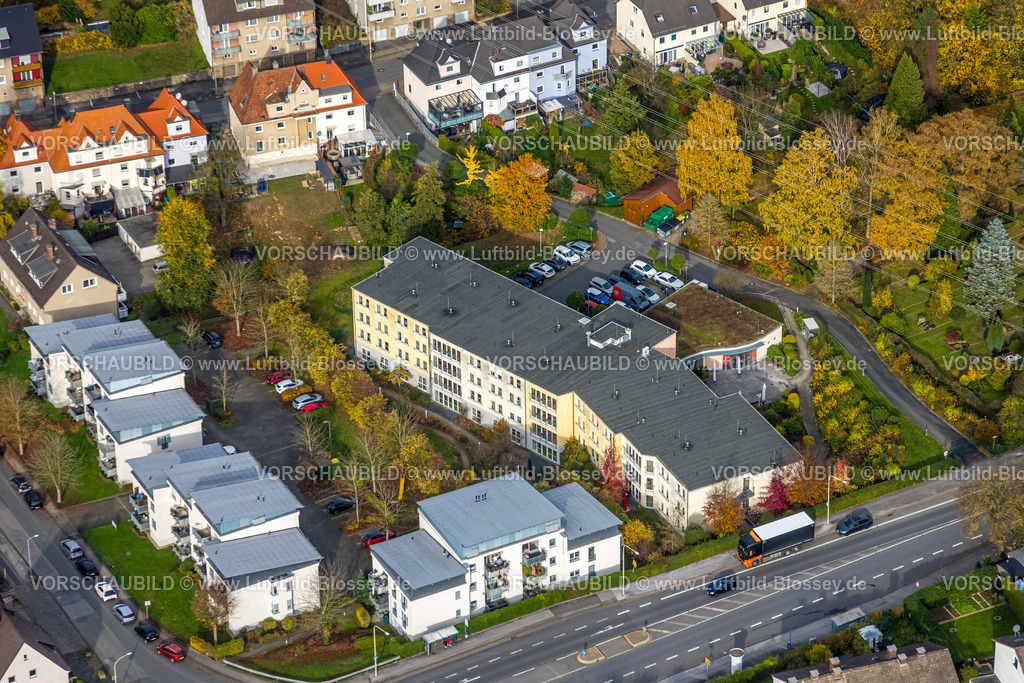 Hagen251101706 | Luftbild, Haus Hohenlimburg, psychotherapeutische Einrichtung an der Iserlohner Straße, Hohenlimburg, Hagen, Ruhrgebiet, Nordrhein-Westfalen, Deutschland