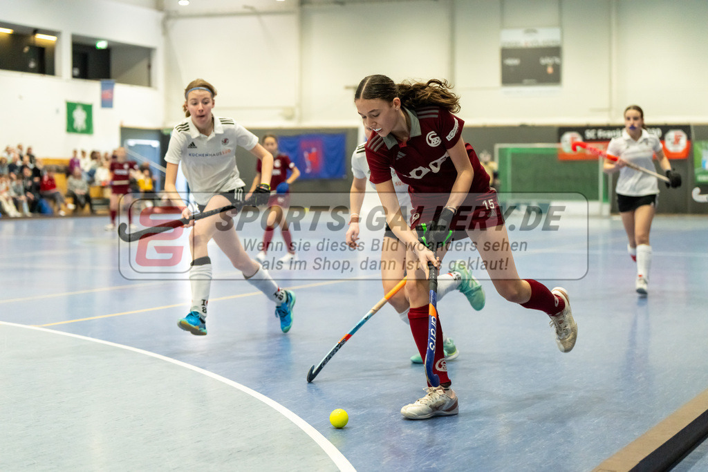 HK_20250223_102973 | Deutsche Meisterschaft wU14 Spiel um Platz 3  am 23.2.2025 Düsseldorfer HC, Düsseldorf