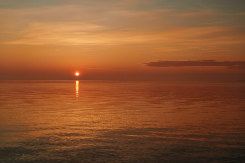CS-240427-0858-1 | Sonnenaufgang an der Seebrücke Boltenhagen