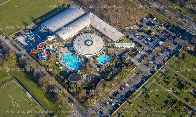 Hamm240305155 | Luftbild, Maximare Erlebnistherme Bad Hamm GmbH Erlebnisbad, Freibad und Wasserrutsche und Schwimmbad, Mitte, Hamm, Ruhrgebiet, Nordrhein-Westfalen, Deutschland