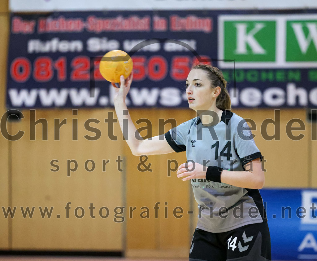2022-11-12_029_SpVgg_Altenerding_II_gegen_SC_Kirchdorf | Erding, Deutschland, 12.11.2022:
Handball, Bezirksliga Frauen Altbayern 2022 / 2023, 5. Spieltag, SpVgg Altenerding II gegen SC Kirchdorf, Endergebnis: 24:19

Chiara Ostermeier (SC Kirchdorf, #14)

Foto: Christian Riedel / fotografie-riedel.net