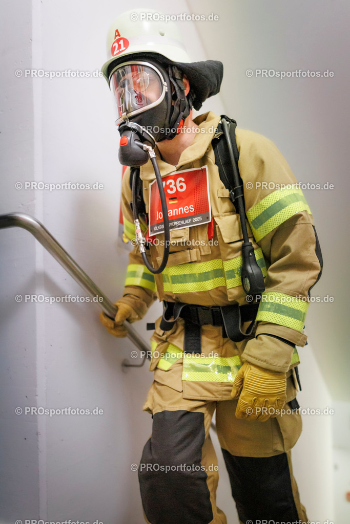 KölnTurm Treppenlauf; Köln, 03.08.2025 | Impressionen vom KölnTurm Treppenlauf am 03.08.2025 in Köln (Nordrhein-Westfalen). 