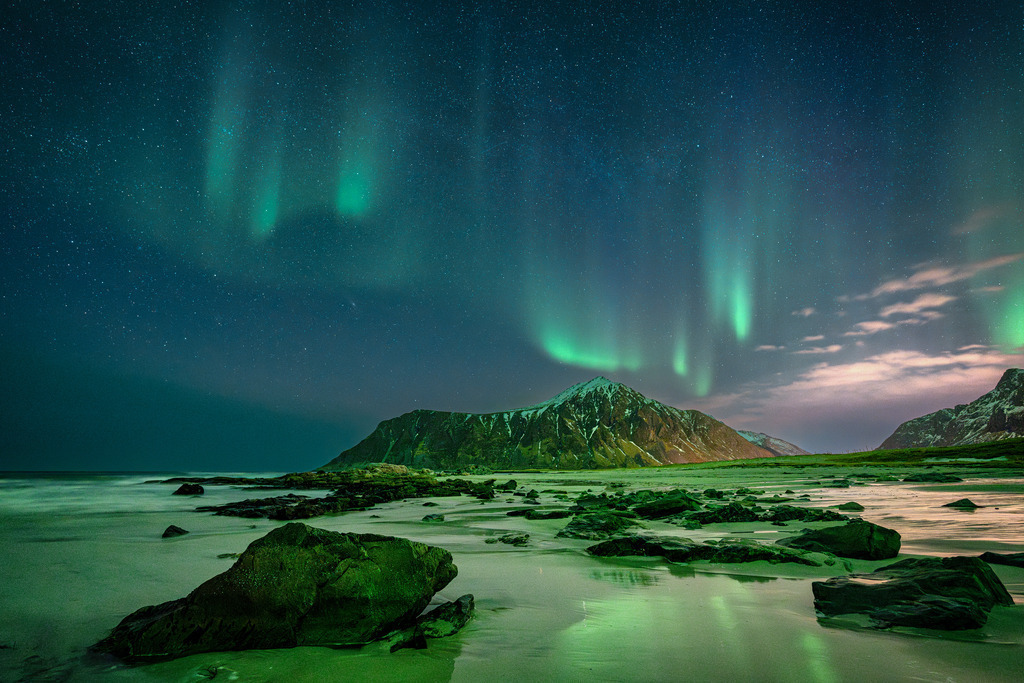 Nordlichter Lofoten | Wandbilder - Florian Läufer - Realisiert mit Pictrs.com