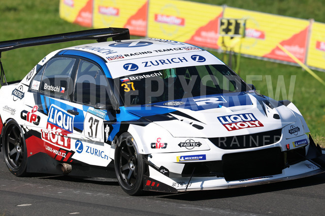 FIA European Hill Climb Championship – Rechberg 2026    | FIA European Hill Climb Championship at Rechberg, held from 24 to 26 April 2026 near Tulwitz, Styria, Austria. The image shows Ronnie BRATSCHI (CZE) Mitsubishi Lancer Evo 7 RS.     
