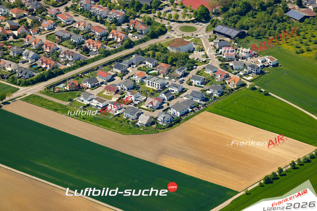 Luftaufnahme von  Michelfeld - Die Luftaufnahme wurde 2025 vom UL-Flugzeug heraus erstellt ( keine Drohne ) - Hochauflösende Luftaufnahme - für professionelle Ausdrucke geeignet. Die Geschenkidee !Mit Lizenz und Bildrechte bestellbar