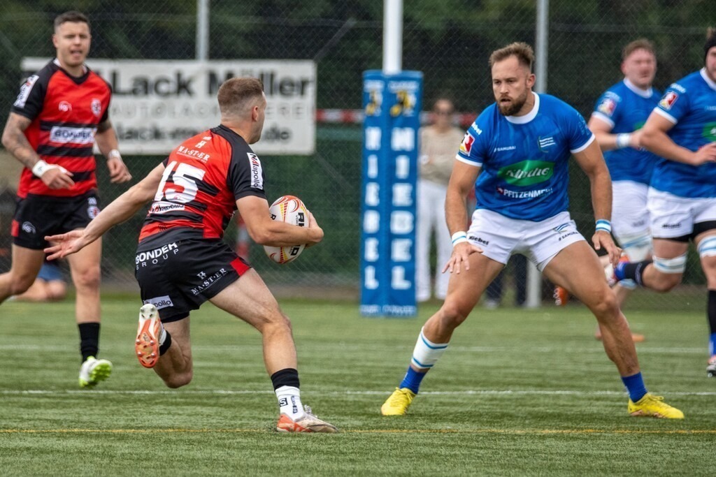 Heidelberg, 15.06.2024, Rugby 1. Bundesliga, Saison 2023/24, Finale um die deutsche Meisterschaft: SC Frankfurt 1880 gegen SC Neuenheim | Heidelberg, 15.06.2024, Rugby 1. Bundesliga, Saison 2023/24, Finale um die deutsche Meisterschaft: SC Frankfurt 1880 gegen SC Neuenheim - Realisiert mit Pictrs.com