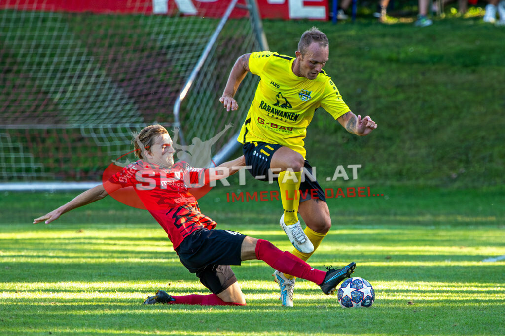 Kärntner Liga | Kärntner Liga ATUS Ferlach - ASKÖ Köttmannsdorf am 02.09.2023 in Ferlach
(Sportplatz), Austria, (Photo by Ernst Krawagner sport-fan.at) - Realisiert mit Pictrs.com