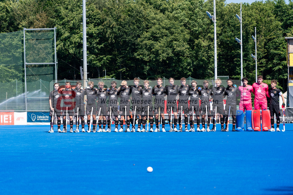 HK_20240628_904261 | MU18 Länderspiel Germany - Niederlande am 28.6.2024 Crefelder HTC, Krefeld ,