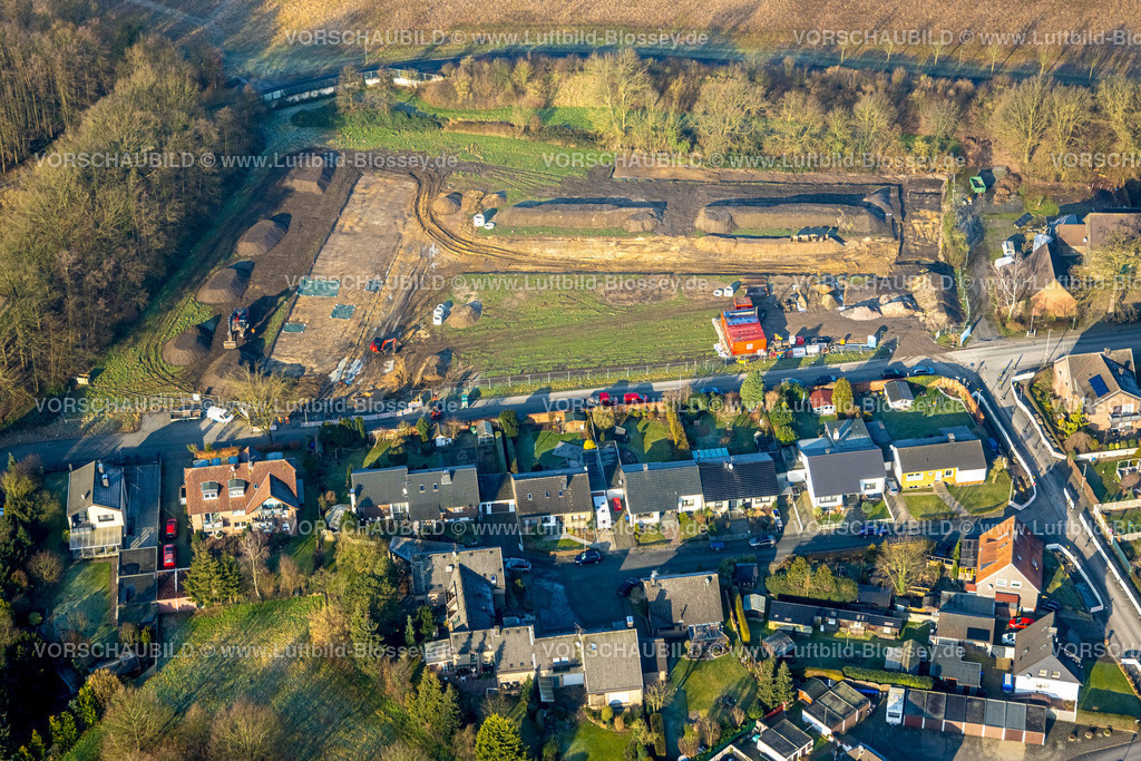 Hamm250201226Herringen | Luftbild, Baustelle für neues Wohngebiet zwischen Johannes-Rau-Straße und Lünener Straße, Stadtbezirk Herringen, Hamm, Ruhrgebiet, Nordrhein-Westfalen, Deutschland