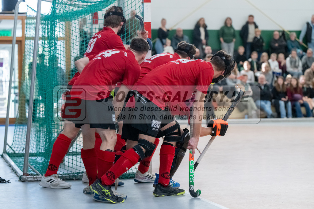 HK_20250202_102330 | 2. Bundesliga Halle Herren Club Raffelberg - Schwarz Weiss Köln am 2.2.2025 Halle am Raffelberg, Duisburg ,