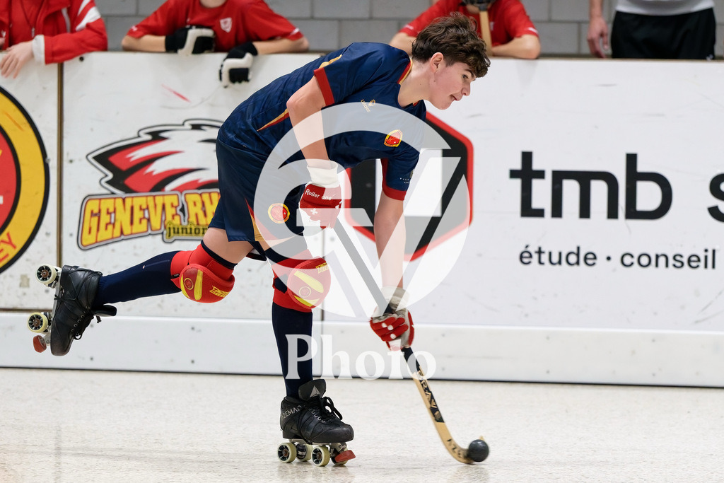 U15  - Geneve RHC v Pully RHC  |  during the U15  match between Geneve RHC and Pully RHC  at Centre sportif de la queue d'arve in Geneve, Switzerland