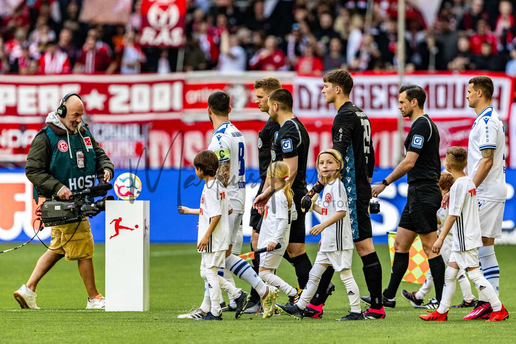 Fortuna Düsseldorf vs. Karlsruher SC | Düsseldorf, 30.04.2023: 2. Bundesliga, 30. Spieltag, Fortuna Düsseldorf gegen Karlsruher SC in der Merkur Arena in Düsseldorf. Foto: sportfotografie.ms | Markus Paletta - Realisiert mit Pictrs.com