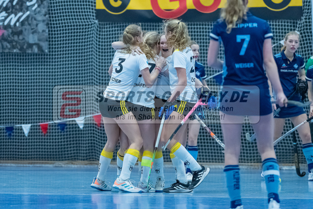 HK_20240303_108814 | 1. Halbfinale Deutsche Meisterschaft WU16 am 3.3.2024 Halle DHC, Düsseldorf ,