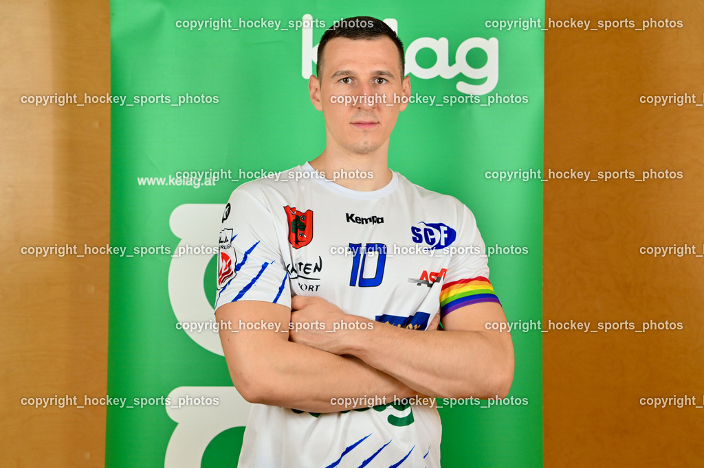 SC Ferlach Media Day | #10 Perkusic Toni, SC Ferlach Media Day, SC Ferlach Media Day am 19.08.2024 in Ferlach (Ballspielhalle Ferlach), Austria, (Photo by Bernd Stefan)