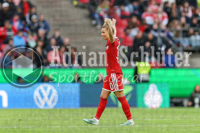 14.05.2026, GER, Fussball, Frauen, DFB-Pokal, Finale, Saison 2025/2026, VfL Wolfsburg - FC Bayern München | Linda Dallmann (Bayern) Schlussjubel, jubelt nach dem Sieg