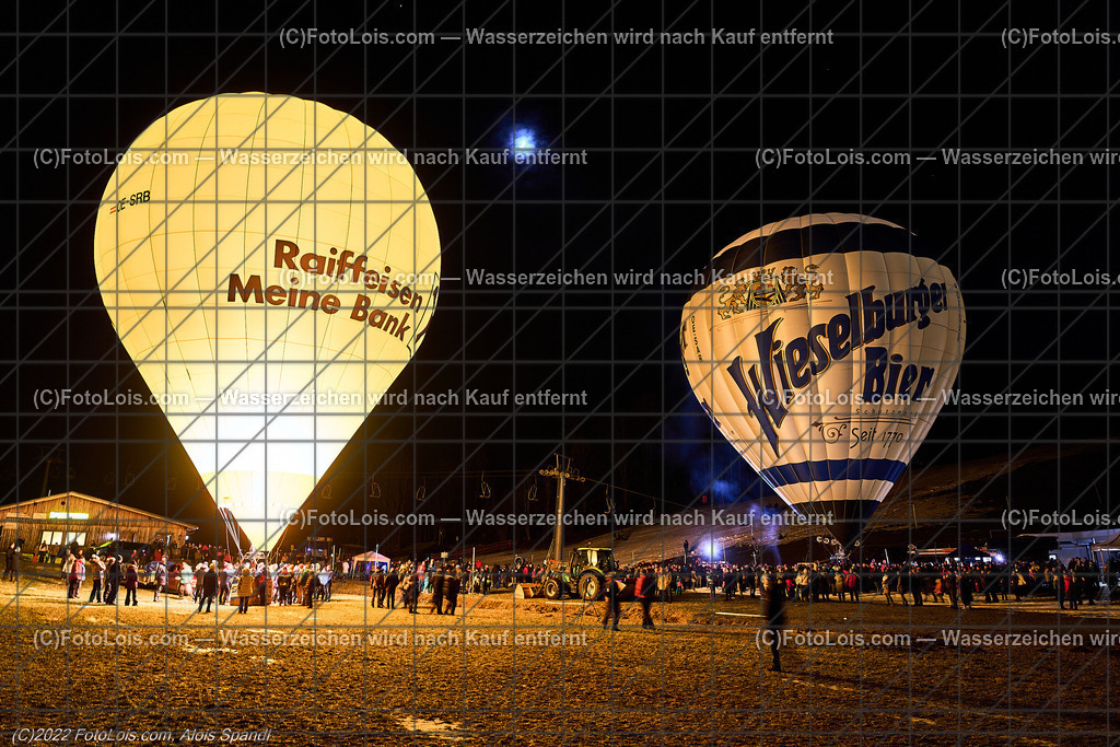 ALP0335_Nacht der Ballone_Lackenhof | (C)FotoLois.com, Alois Spandl, 'Nacht der Ballone' des Ballonclub ÖTSCHERLAND in Lackenhof/Weitental, gemeinsame Veranstaltung mit Tourismusverband ÖTSCHER, Mi 28. Dezember 2022.
