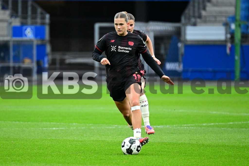 KBS Picture_HSV-Leverkusen_DFBpokal_Frauen_017 | Mickenhagen Julia (Bayer Leverkusen) ,Sportplatz :  Volksparkstadion, - Realisiert mit Pictrs.com