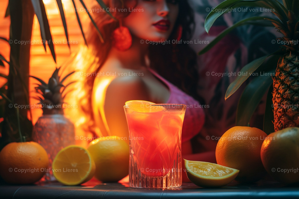 Cocktails Sommerfeeling | leckerer Cocktail Karibik mit Obst