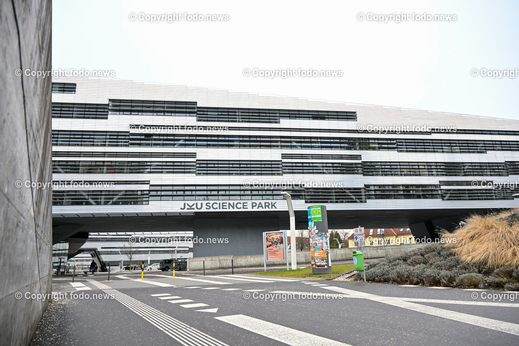 JKU Linz_ Science Park_ 09.02.2024-13 | 09.02.2024, Johannes Kepler Universitaet Linz, AUT, JKU, Gelaende, im Bild JKU Linz, Science Park, Campus, Technologie, hoch-modernes und architektonisch spektakulaeres Campus-Zentrum, Mechatronik, Kuenstliche Intelligenz, Digitalisierung, Mathematik, Forschung, Entwicklung