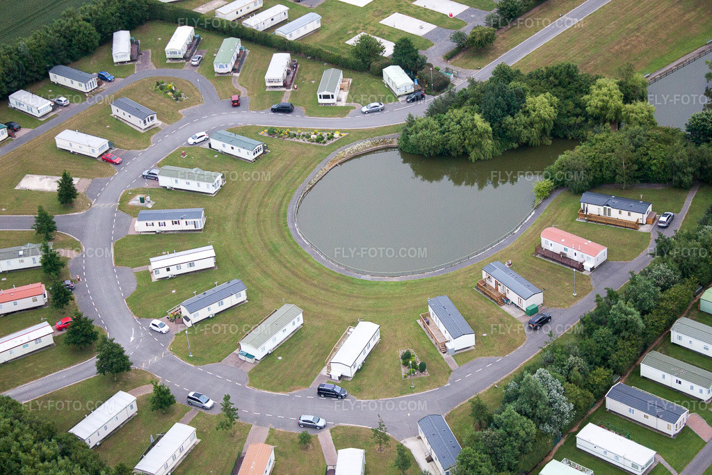 Aerial view: Caravans and tents - Camping site - and tent site Top View Caravan Park in Ulrome in the district Ulrome in Driffield in the state England, Great Britain.Photo: IMG_58707.jpg taken on 07/20/2013 by Werner Riehm/FLY-FOTO.comResolution of the original: 4752 x 3168 px