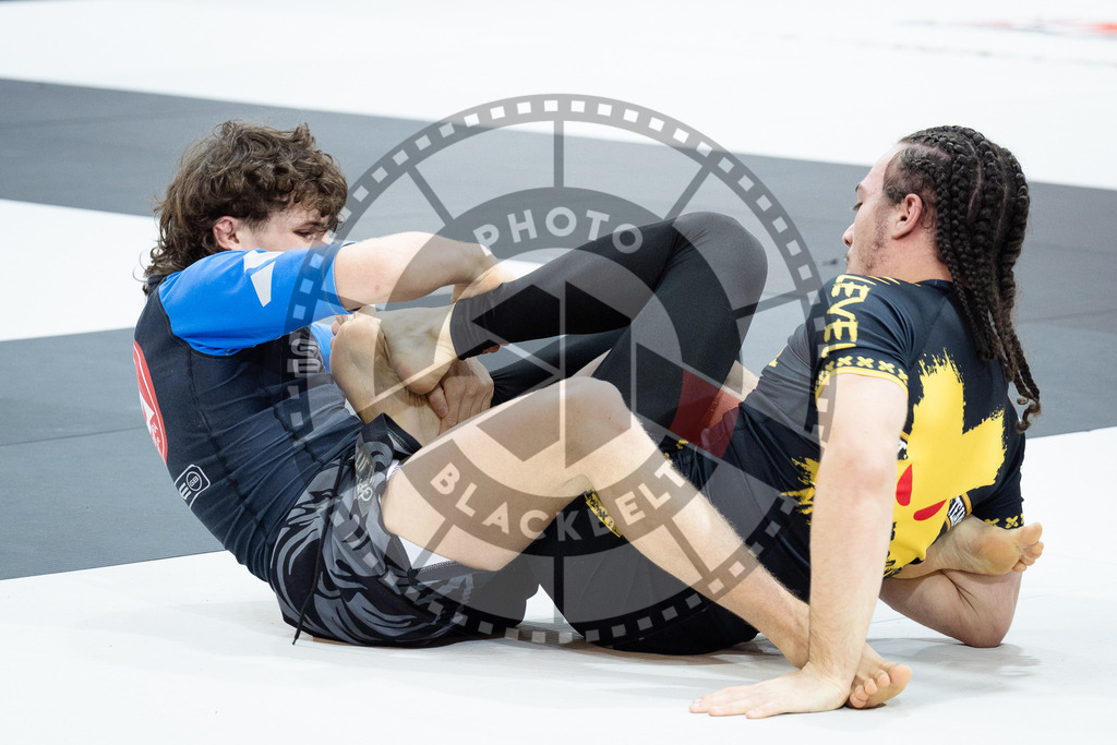 20260214PBB2233 | Fighters compete during the ADCC European Trials  competition day 1 in Belgrade, Serbia, on February 14, 2026.