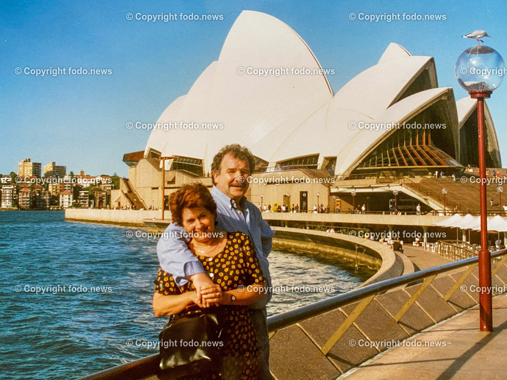Reinhard Gantner_ Marchtrenk_ 12.05.2023-5 | 12.05.2023, Marchtrenk, AUT, Reinhard Gantner, im Bild Reinhard Gantner mit Gattin Maria (Australien) - REPRO - 