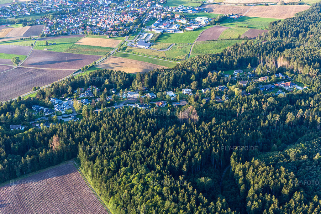 Luftbild: Einsteigerweg in Dietingen im Bundesland Baden-Württemberg in Deutschland. Foto: IMG_128737.jpg vom 27.08.2021 durch Werner Riehm/FLY-FOTO.de
