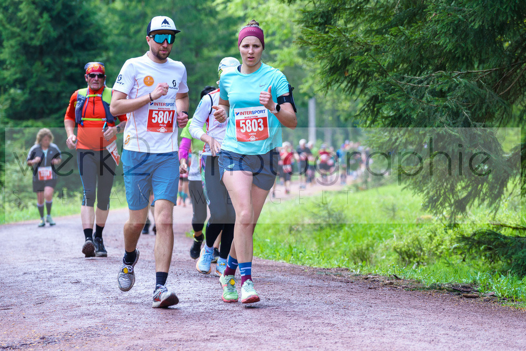 Rennsteiglauf 2023 | Rennsteiglauf 2023 am 12. Mai 2023 - Marathon-Strecke Neuhaus/Rwg. - Schmiedefeld