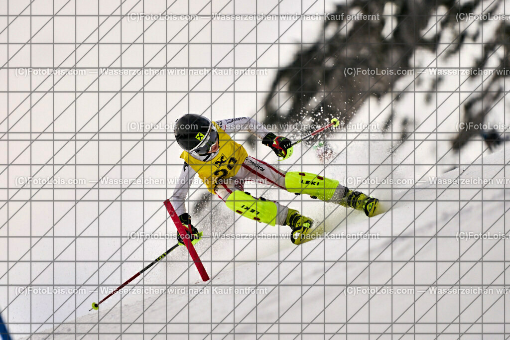 ALP7951_NOe-Kinder-LM_SL-I_Hochkar_Scheiblechner Florian | (C)FotoLois.com, Alois Spandl. NÖ Kinder-Landesmeisterschaft, SLALOM im Draxlerloch am Hochkar, erster Lauf, So 18. Februar 2024.