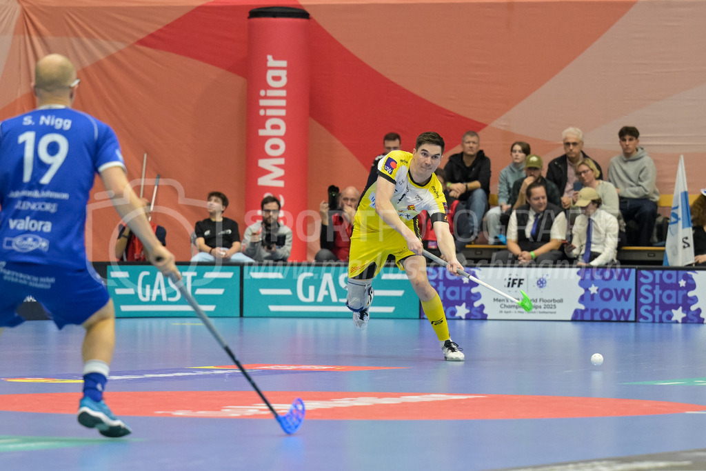 Zug United vs HC Rychenberg - 22. February 2025 | Zug United vs HC RychenbergSporthalle Wankdorf, BernNils Conrad (#4 HC Rychenberg Winterthur).Bild: Sportfotografie Markus Aeschimann | www.markus-aeschimann.ch - Realisiert mit Pictrs.com