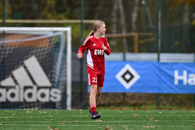 Fußball I Juniorinnen I Saison 2025-2026 I Regionalliga Nord I 7. Spieltag I Hamburger SV U17 - SpVg Aurich U17 I 01864 | Der Sportfotograf. - Realisiert mit Pictrs.com