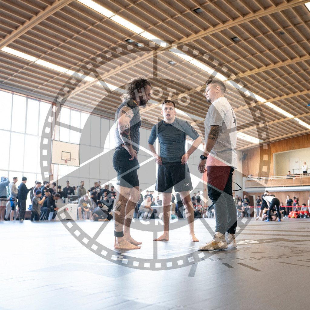 20240309PBB5228 | Fighters compete during the International Luta Livre (ILLCS) Spring Championship in Hannover, Germany, on March 9, 2024.