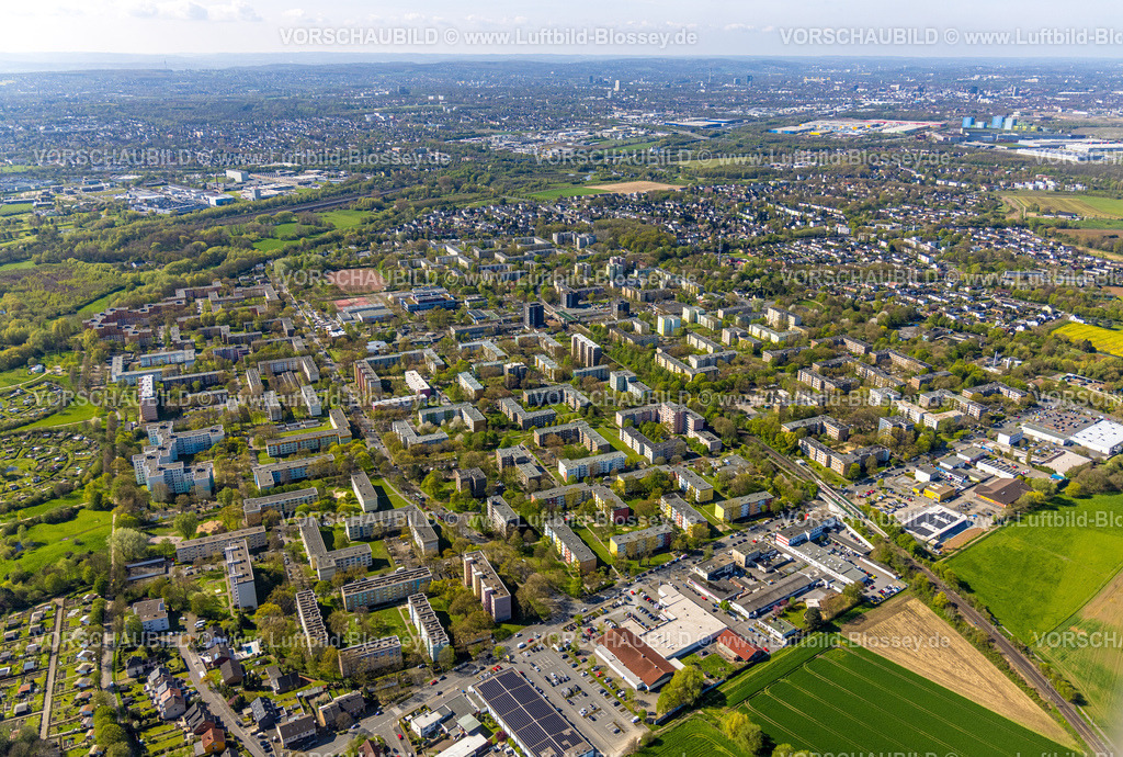 Dortmund230400614 | Luftbild, Hochhaus Wohnsiedlung, Scharnhorst-Ost, Dortmund, Ruhrgebiet, Nordrhein-Westfalen, Deutschland