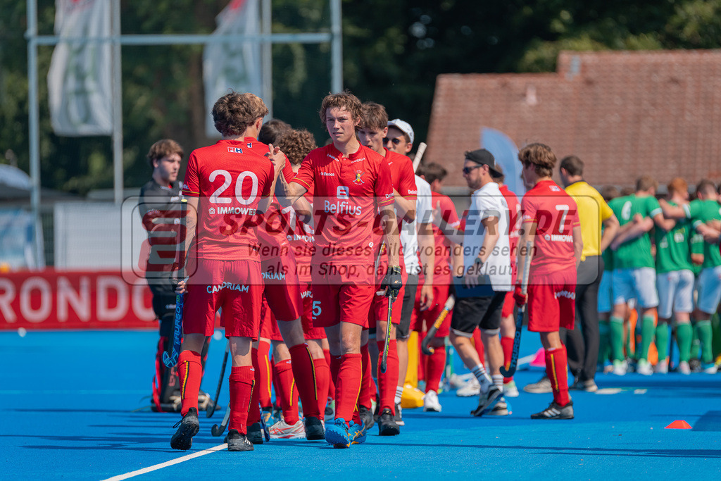 HK_20230709_100035 | Euro Hockey MU18 Belgium - Ireland Championship Girls & Boys am 9.7.2023 CHTC , Krefeld ,