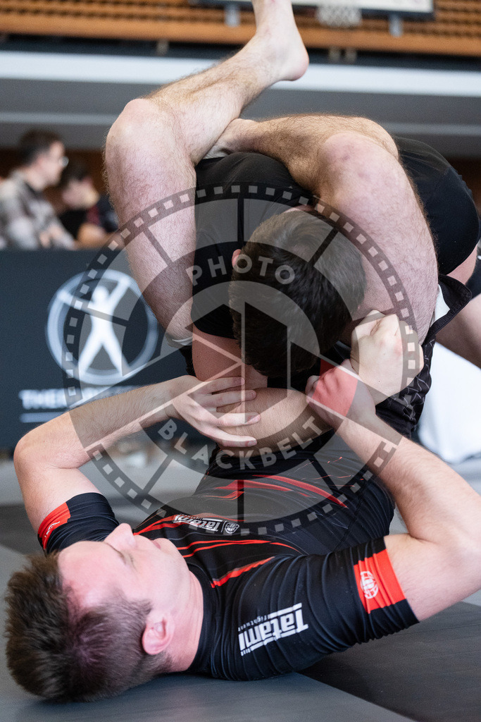 20251129PBB6588 | Fighters compete during the luta livre competition ILLCS XI winter edition on November 29, 2025 in Hannover, Germany.