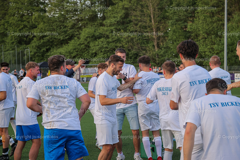 BQ3I5971 | 31.05.2023; Kreispokalfinale Kreis Dillenburg; Kunstrasenplatz Eisemroth; TSV Bicken - SSV Allendorf; Ergebnis: 5:1 (2:0)