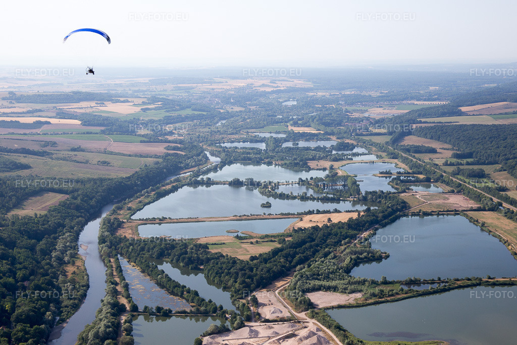 Vue aérienne: Vue de la ville à Haussonville dans le département Meurthe et Moselle, France – .Photo: IMG_083125.jpg prise le 11/07/2015 par Werner Riehm/FLY-FOTO.eu – Résolution de l'original: 5472 x 3648 px