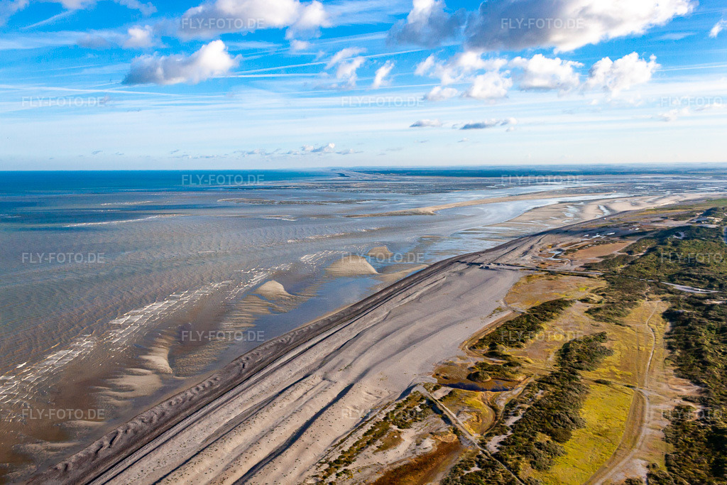 Luftbild: Ortsansicht in Cayeux-sur-Mer im Bundesland Somme in Frankreich. Foto: IMG_70933.jpg vom 24.08.2014 durch Werner Riehm/FLY-FOTO.de