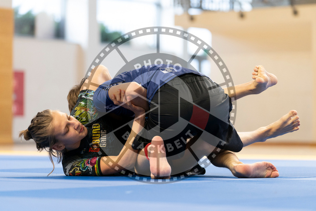 20240316PBB2475 | Athletes compete during the ADCC Eastern European Open grappling Competition in Poznan, Poland, on March 16, 2024.
