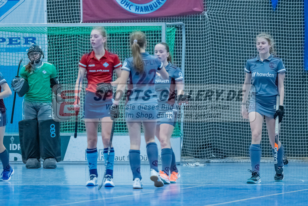 HK_20240303_109279 | Spiel um Platz 3 Deutsche Meisterschaft WU16 am 3.3.2024 Halle DHC, Düsseldorf ,