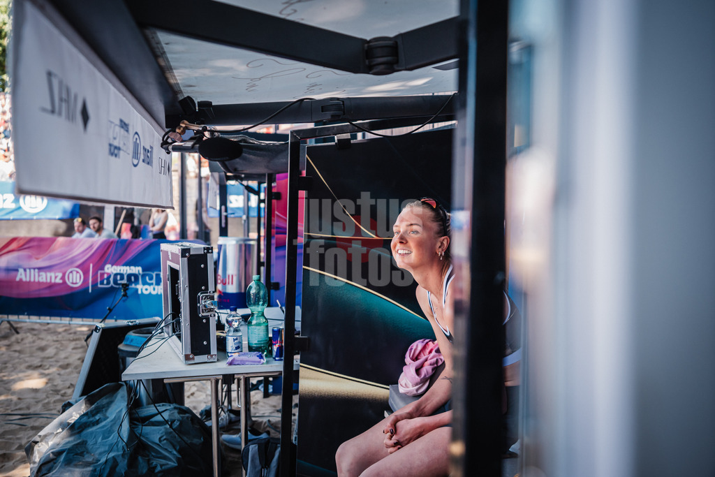 Beachvolleyball | Frauen | Allianz German Beach Tour 2025 | Tourstop Düsseldorf | 11.05.2025 | Emilie Olimstad