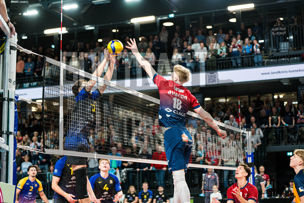 Volleyball I Herren I Saison 2025/2026 I Volleyball Bundesliga I 2. Spieltag I SVG Lüneburg - cerebricks Volley Goats Mitteldeutschland | CONTRAST ZERØ MEDIA - Realisiert mit Pictrs.com