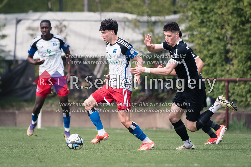 RS-1-046566 | Nicolas-Bernd Oliveira Kisilowski (#14, HSV II), Luca Mittelstädt (#9, Havelse)