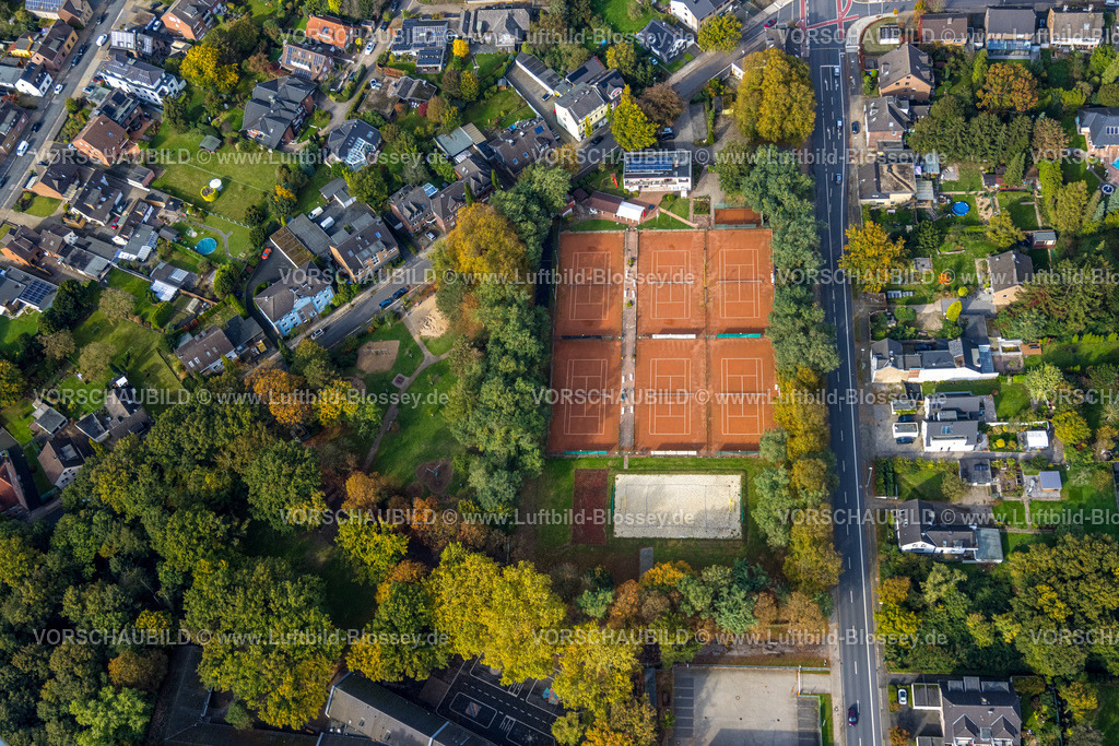 Moers241012654 | Luftbild, Tennisplätze TV Schwafheim 1900 e.V., Moers-Schwafheim, Moers, Ruhrgebiet, Nordrhein-Westfalen, Deutschland