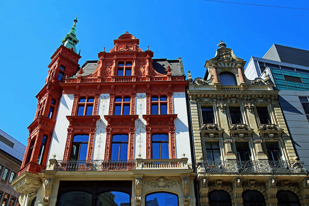 Bildlexikon Leipzig - Klingers Haus und Petersstraße 46 | Das Team hinter BILDLEXIKON LEIPZIG bündelt historische wie aktuelle Informationen über die Stadt Leipzig in Text und Bild auf einer Plattform und stellt diese der interessierten Öffentlichkeit zur Verfügung.
