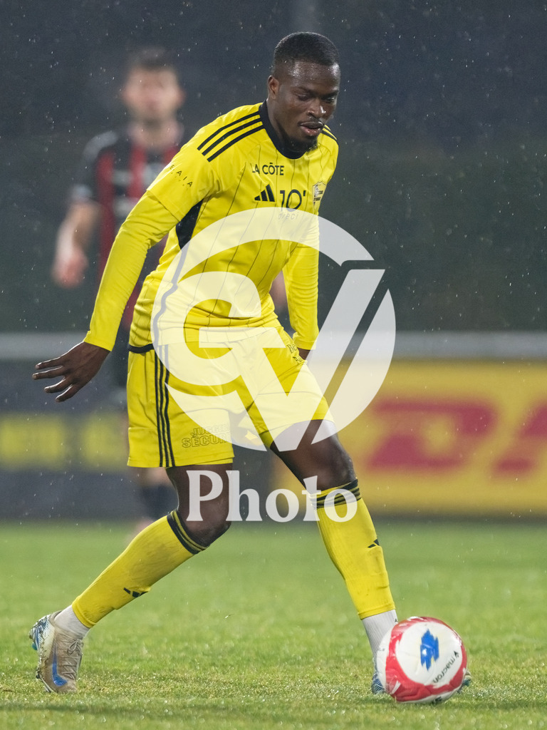 dieci Challenge League - FC Stade Nyonnais v Neuchatel Xamax FCS |  during the dieci Challenge League match between FC Stade Nyonnais and Neuchatel Xamax FCS at Centre sportif de Colovray in Nyon, Switzerland