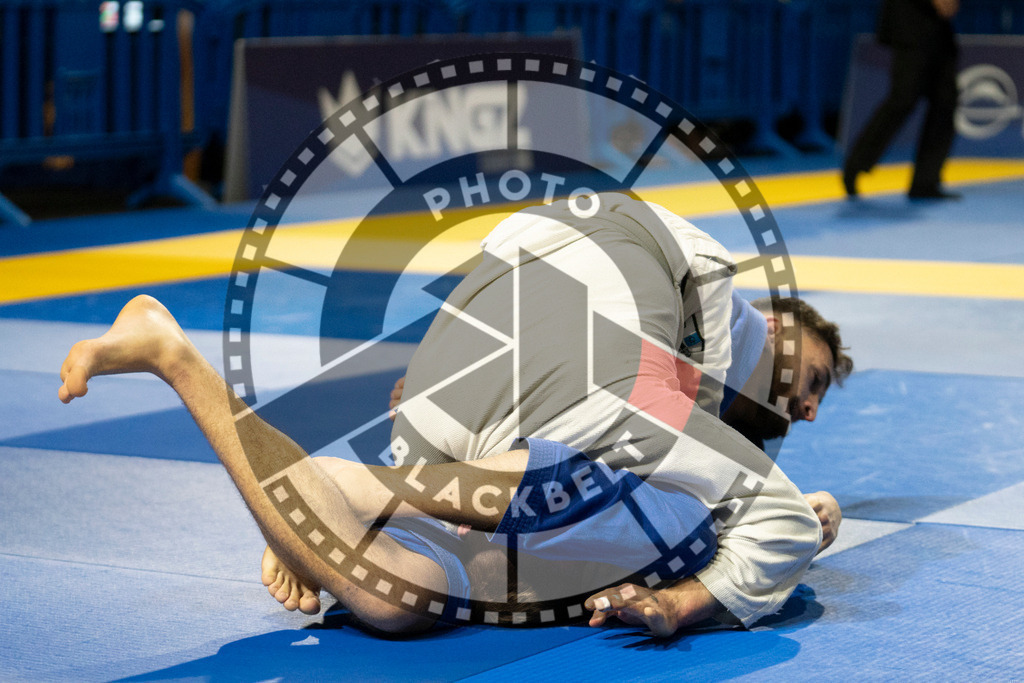 20240119PBB0544 | Fighters compete during the IBJJF European Championship in Paris, France, on January 19, 2024.
