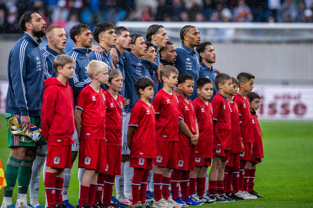 Luxembourg v Italy | International men's football friendly Luxembourg v Italy on 3 june 2026 at 8.45pm (CET) at Stade de Luxembourg - Team Italy - Realisiert mit Pictrs.com