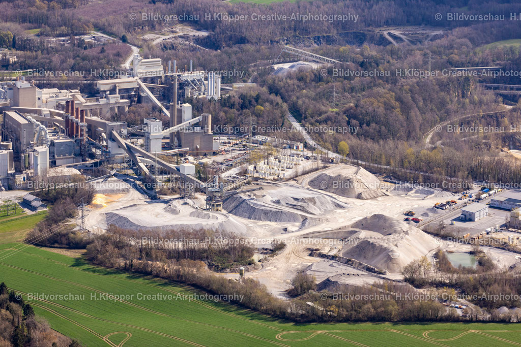 Luftbild Wülfrath Rheinkalk-2891 | Luftbild Wülfrath Rheinkalk - Realisiert mit Pictrs.com