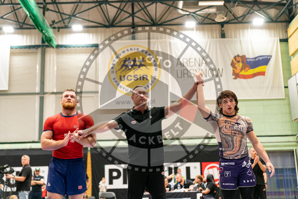 20230916PBB7397 | Fighters compete during the grappling tournement ADCC Trials (European, Middle East and African Championship) in Warsaw, Poland, on September 16, 2023.